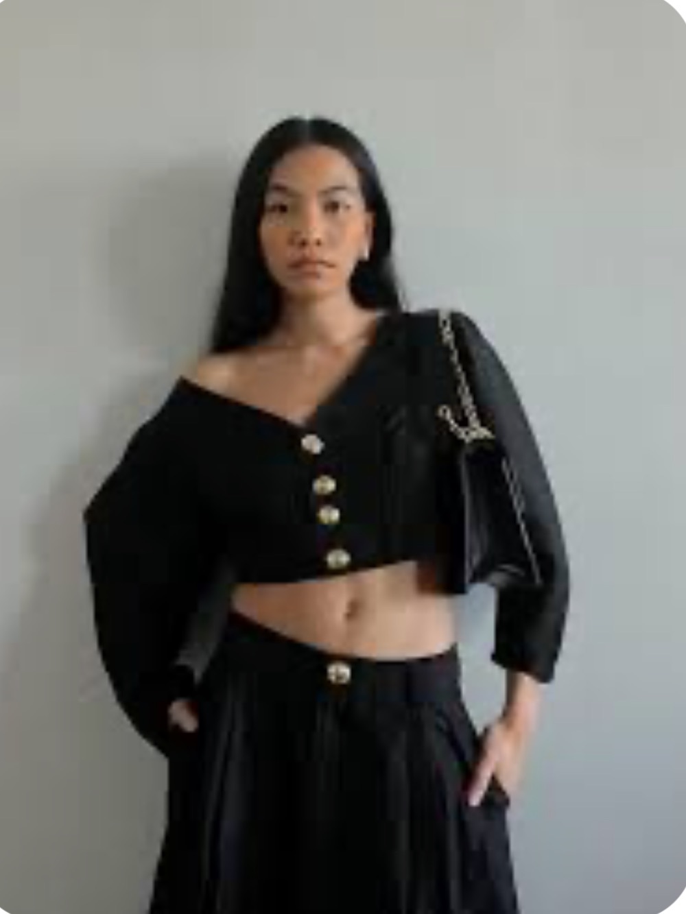 Who What Wear Collection The Charming Crop Top